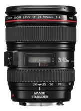 Canon EF 24-105 mm 1:4.0 L IS USM Objektiv (77 mm Filtergewinde, Original Handelsverpackung) -