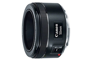 Canon EF 50mm 1:1.8 STM Objektiv (49mm Filterdurchmesser) schwarz - 