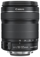 Canon EF-S 18-135mm 1:3.5-5.6 IS STM Zoomobjektiv (67mm Filtergewinde, mit STM-Technologie) schwarz -