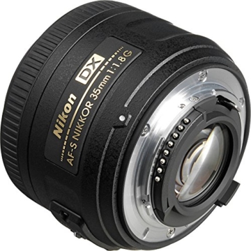 Nikon AF-S DX Nikkor 35mm 1:1,8G Objektiv (52mm Filtergewinde) - 