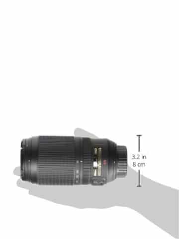 Nikon AF-S Zoom-Nikkor 70-300mm 1:4,5-5,6G VR Objektiv (67mm Filtergewinde, bildstabilisiert) - 