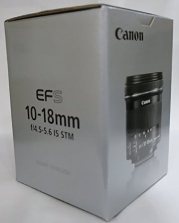 Canon EF-S 10-18mm 1:4.5-5.6 IS STM Objektiv schwarz - 