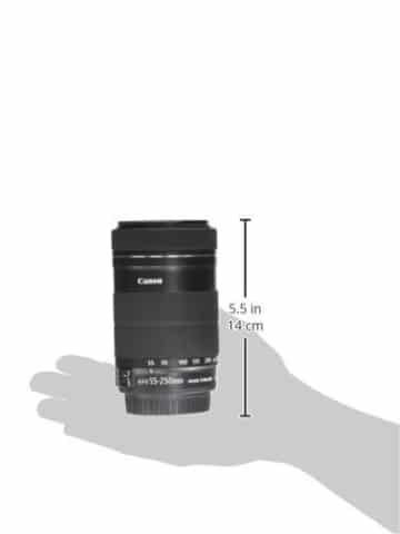 Canon EF-S 55-250mm f4-5.6 IS STM Objektiv für Spiegelreflexkameras von Canon - 3